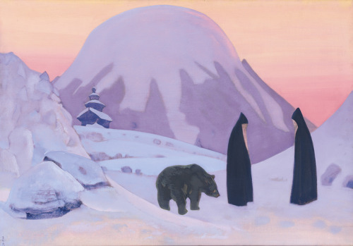 nicholasroerich: And we are not afraid, 1922, Nicholas RoerichMedium: canvas,tempera