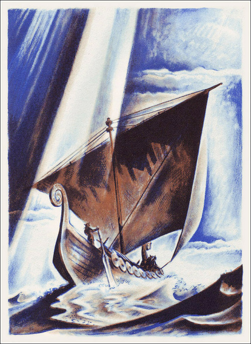 Beowulf.New York: Heritage Press, 1939.Illustrations By Lynd Ward. 