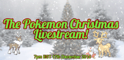 marcys-mareep:It’s December!!! As part of the Pokemon Holiday Bash I’m doing a Christmas livestream with shinypokemonlab, pokemon-photography, elitefourfairytype and another-pokemon-kid! We’re going to be watching some Pokemon Christmas episodes