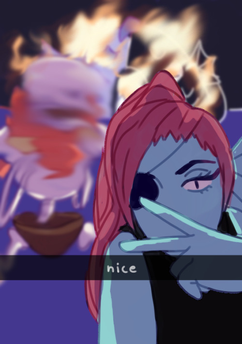 minukis:undertale snapchat part 2 (feat. undyne)part 1