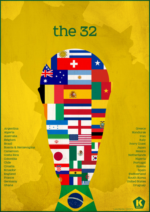  The 32. See you in Brazil. [x] 