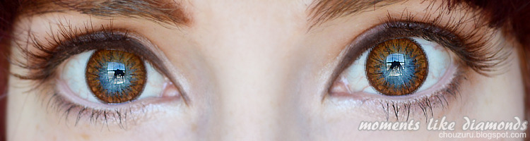 xoxsaramari:  Lenspop Bunny Color brown // review
