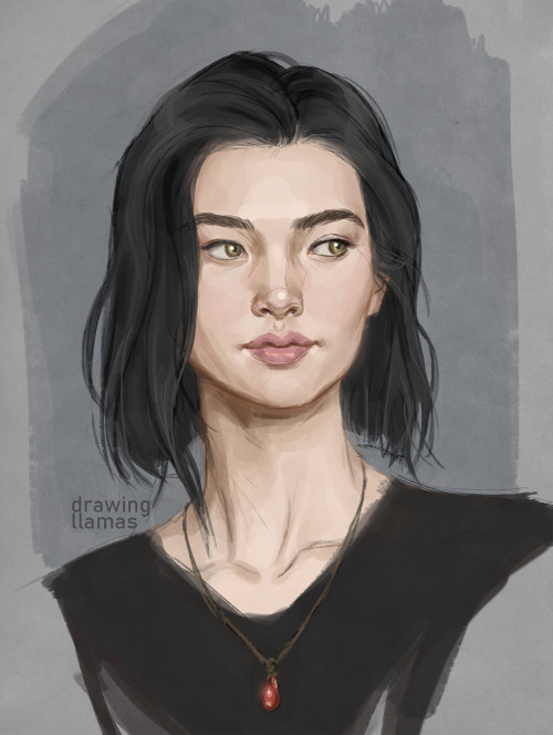 drawingllamas:my attempt at drawing Iseult from Truthwitch by Susan Dennard (please don’t @ me about