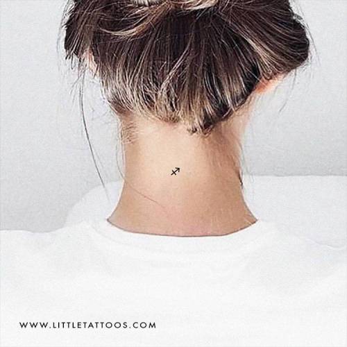 Sagittarius Zodiac symbol temporary tattoo, get it here ► bit.ly/2Zz5dEP