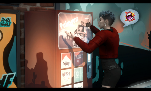 Crimson vs cigarette machine!Crimson: 0 / Vending machine: 1They would never admit that this happene