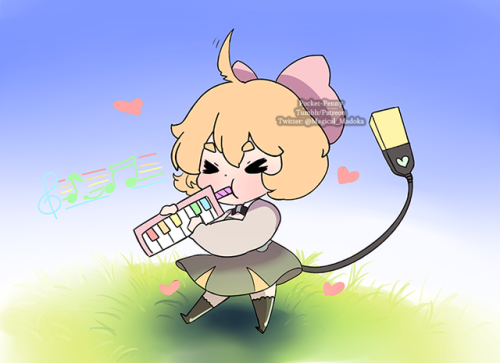 pocket-penny:  pocket-penny:  Toot your horn! Play a cute melody!   Dooting again in the afternoon, Encore!!!! 