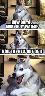 thingsmakemelaughoutloud:  Holy Water Recipe- Funny and Hilarious -