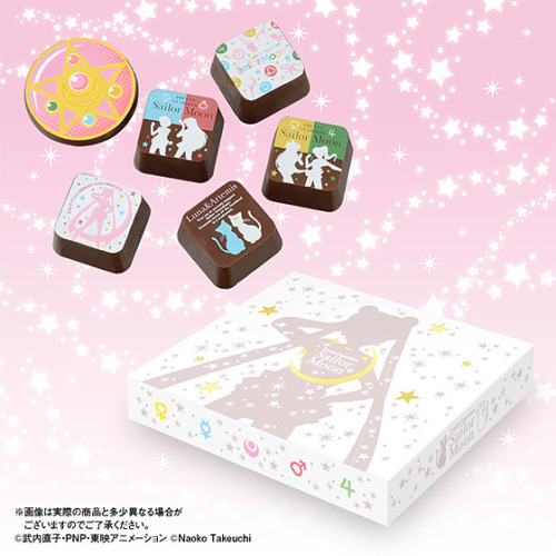 sailormooncollectibles: NEW Real Edible Sailor Moon Chocolates!!!! Find out more details here: http: