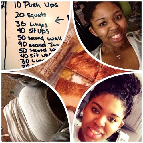Morning &amp; Night Routine #training #healthy #gym #workout #commitment #shapeup (at No Excuse,