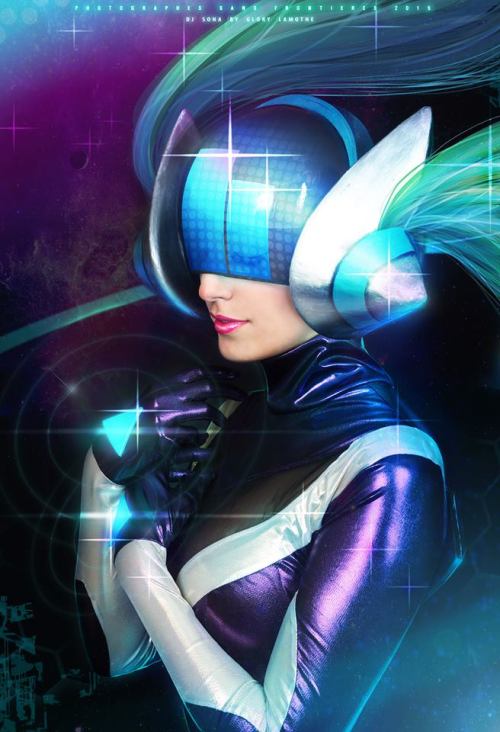 Porn cosplayandanimes:  DJ Sona - League of Legends photos