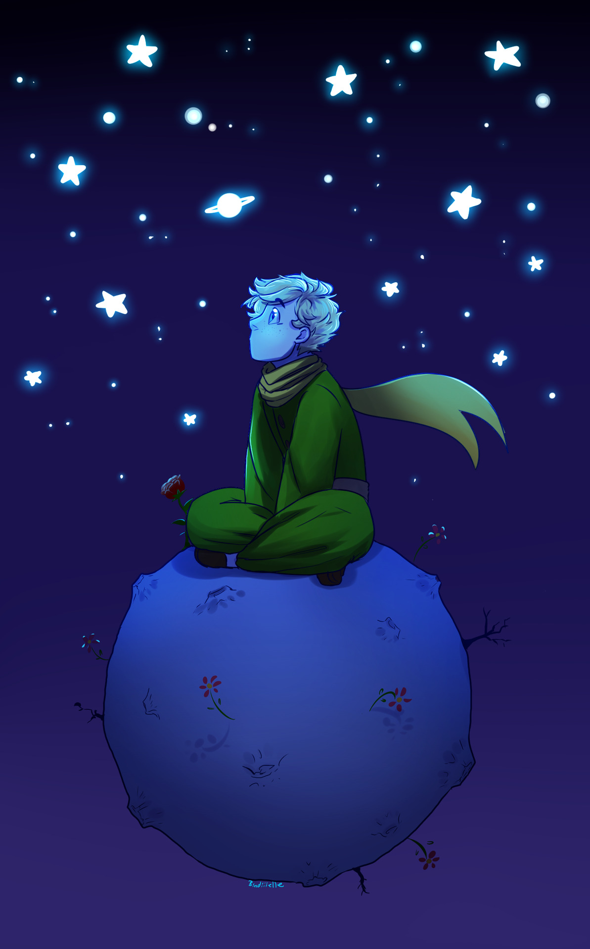 birdiiielle:  Asteroid B 612.🌟☄️