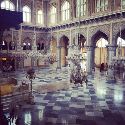 travelingcolors:  Chowmahalla Palace, Hyderabad | India (by freeze-the-moment)