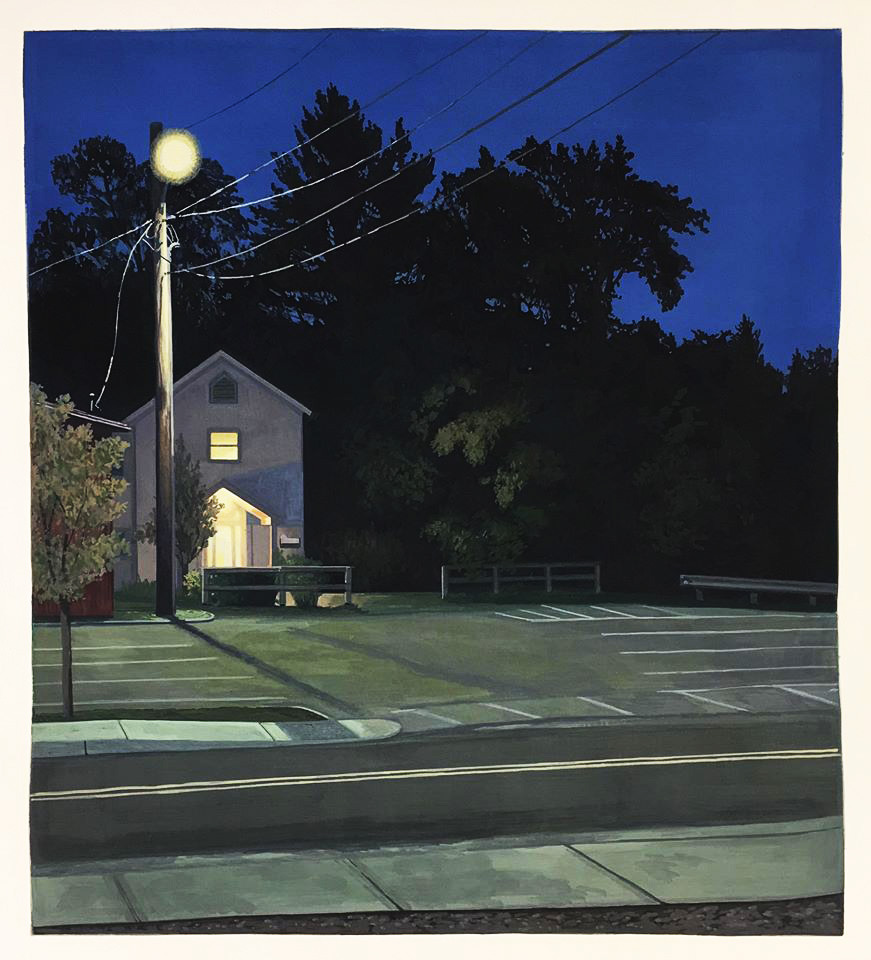 supersonicart:  Christopher Burk, Paintings. Gorgeous, mystery filled “nocturnes”