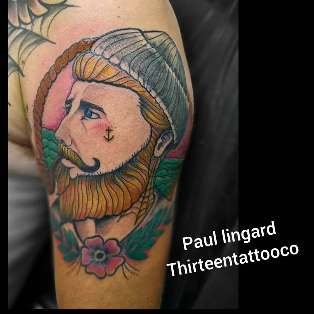 Thirteen Tattoo — Done today by paul @sharpiepaul @thirteentattooco...