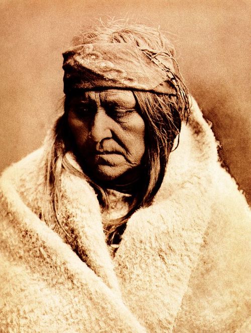 visualartlove:Two Bear Woman, Piegan, 1911 Edward S. Curtis