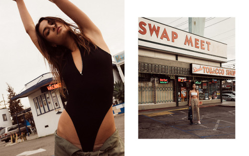 Venice Swap Meet with Milena.Photographed in Los Angeles, CA by Steven Meiers.