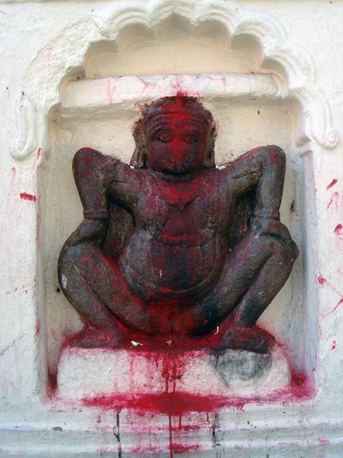 Deity at Kamakhya temple, Assam