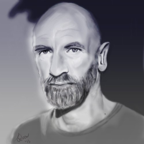 Graham McTavish my first art