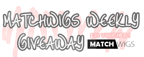 XXX     ★ 10th MatchWigs weekly giveaway ! photo