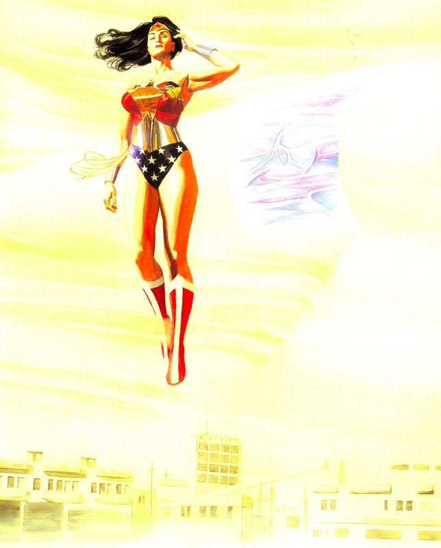 rockofeternity:Wonder WomanPaul Dini (Story) Alex Ross (Art)