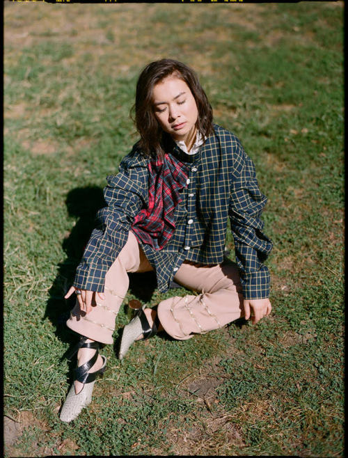 garbagequeer:Mitski for Teen VoguePhotographer: Eric ChakeenHair: Maggie Connolly Makeup: Colleen Ru