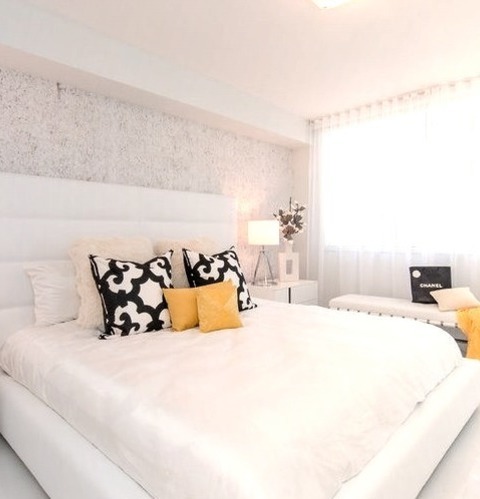 Miami Master Bedroom Ideas For Remodeling A Medium-sized Modern Master Bedroom With White Walls