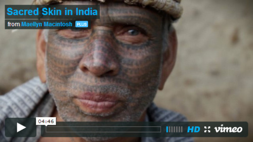 ‘Sacred Skin in India’ (Video)http://inkbutter.com/sacred-skin-in-india-video