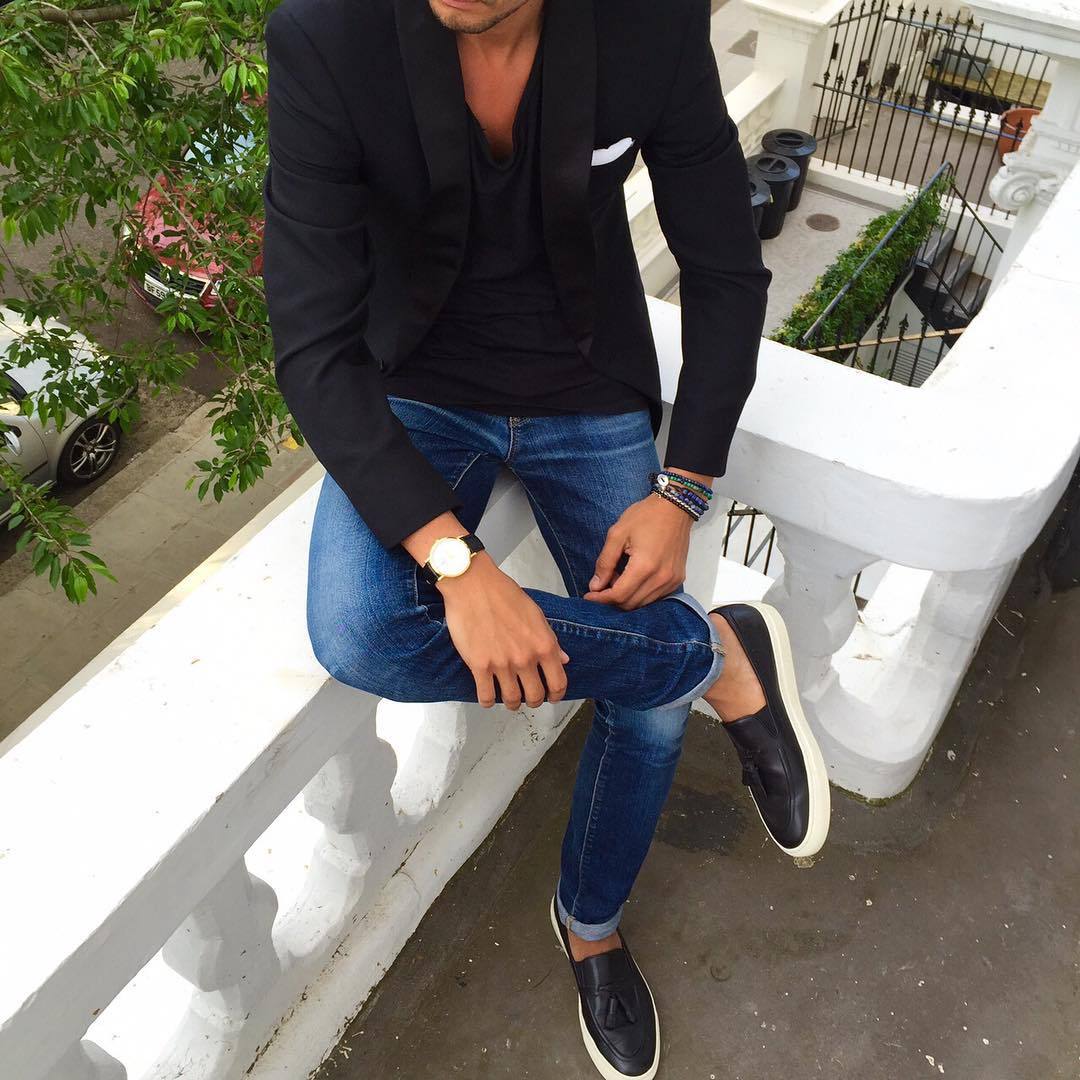 SUPERGLAMOUROUS | @louisnicolasdarbon in Philippe Nappa Black...