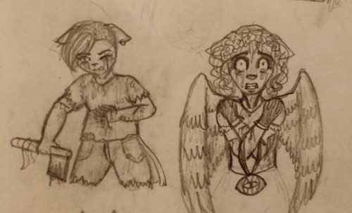 There're My Old Sketches (redrawing My Sketches From School,which I Made In 2016) . It Seems I Have Progress