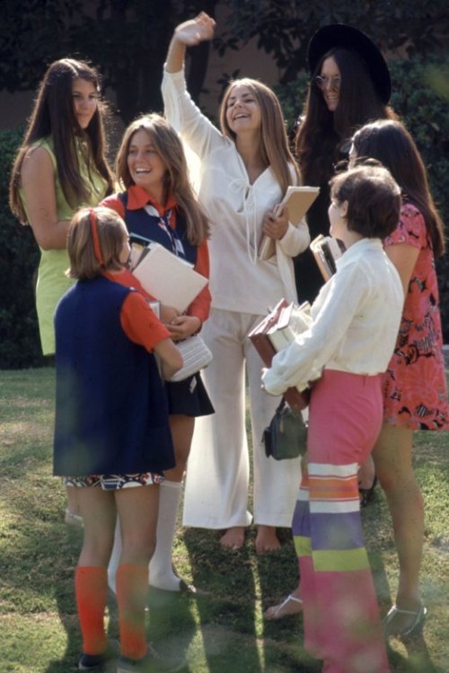 emmagrant01: knitmeapony: amelou: cool-glasses-kyle: markmejia: High School Fashion, 1969 What