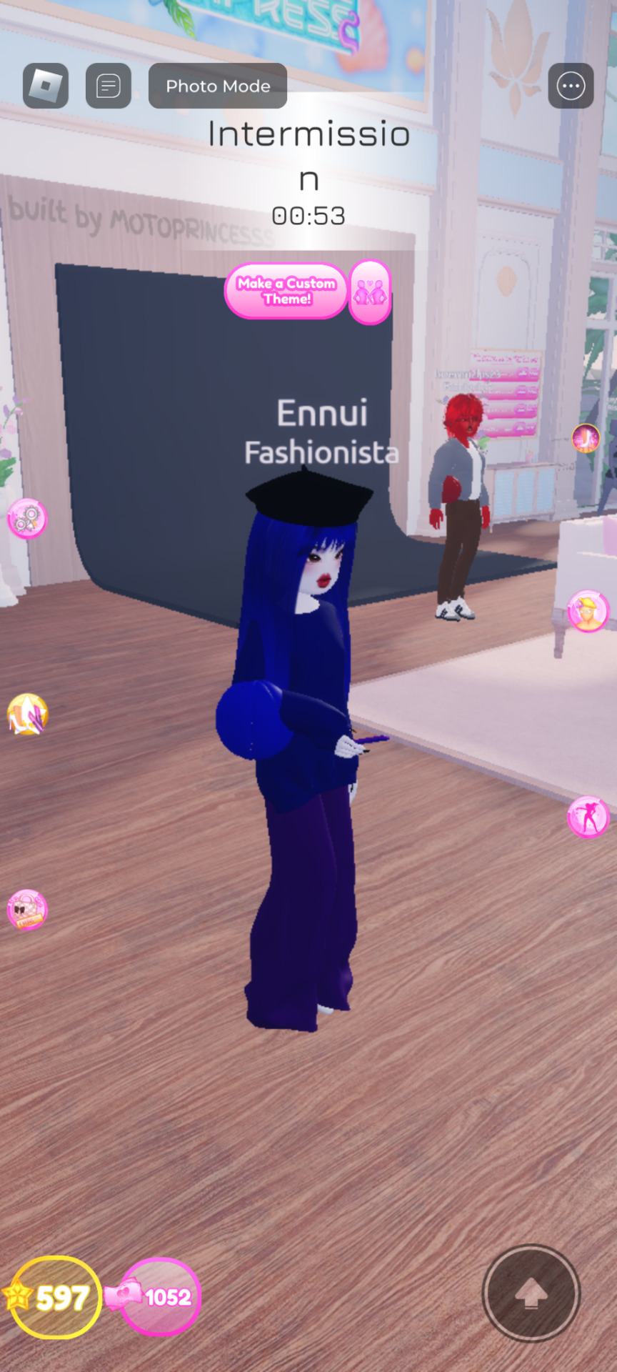 Doing Ennui Again On Dress To Impress @bamthebatmobile @inspectorcosmo @sunmihanashiko @lilblossomtwin