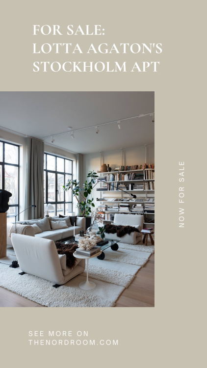 Swedish Interior Designer Lotta Agaton’s Stockholm Apartment - The Nordroom