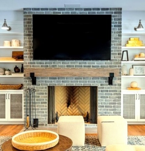 Living Room - Farmhouse Living Room