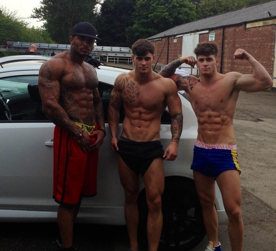 hotcelebs2000:HARRISON TWINS and DAVID MCINTOSH