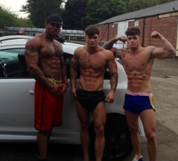 Hotcelebs2000:Harrison Twins And David Mcintosh