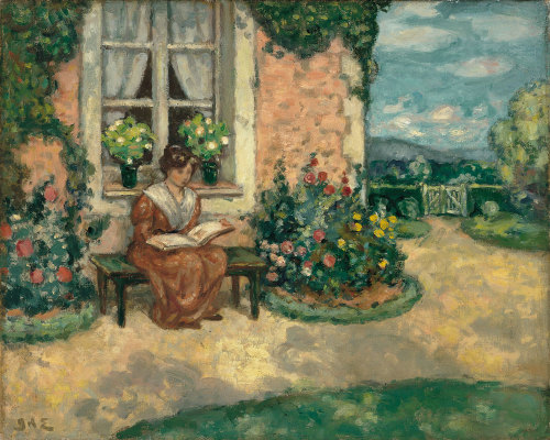 Simone (c.1907). Georges d'Espagnat (French, 1870-1950). Oil on canvas. Museo Thyssen-Bornemisza.Thi