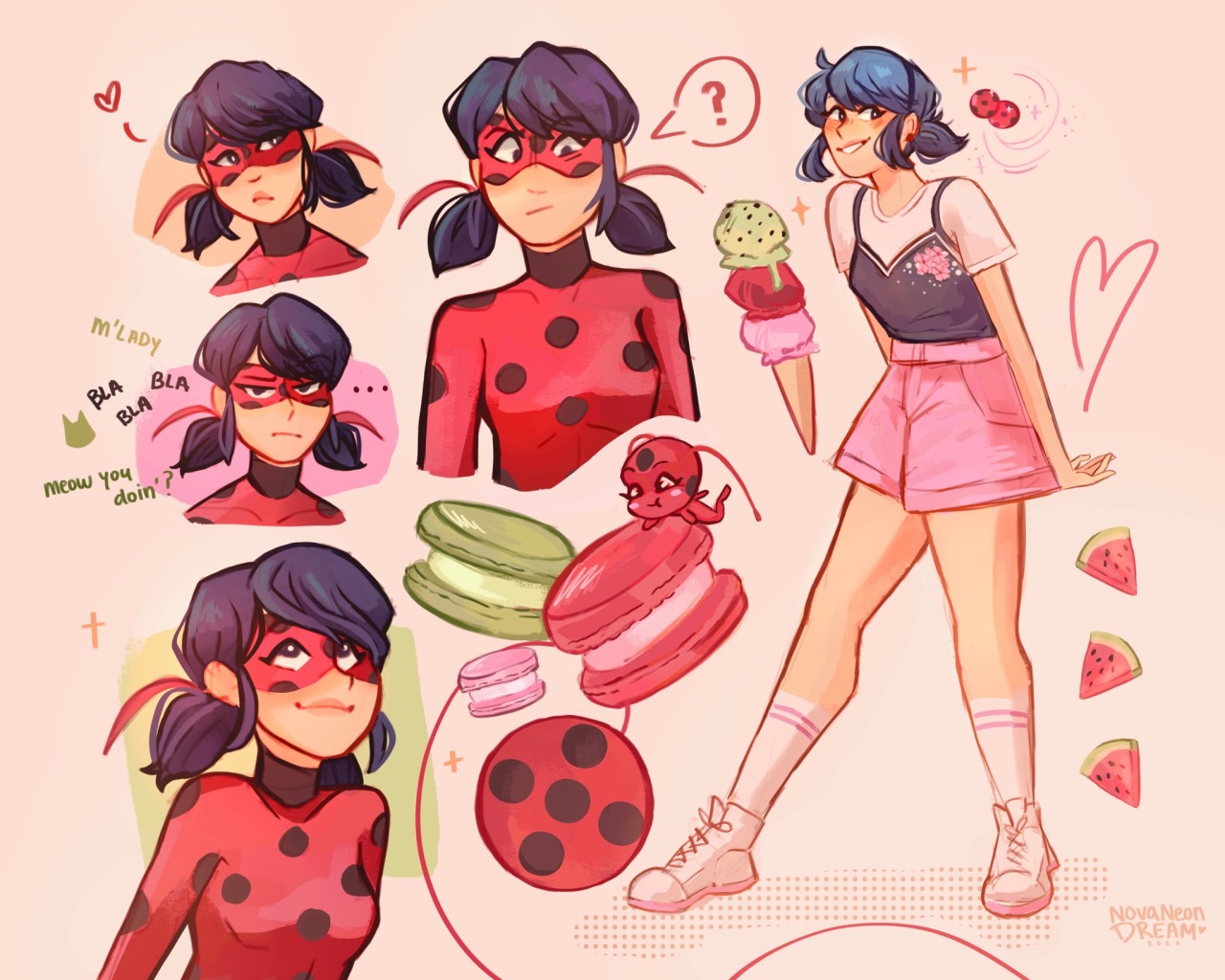 Fanart Ladyfly fusion Miraculous World: Paris by SmallerTumblrYT