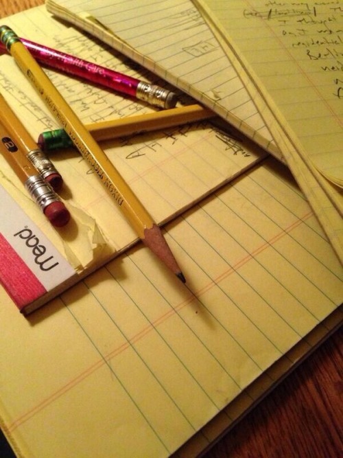 #notebooks #longhand #pencils