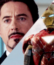 robdowneyjr:Tony Stark vs Iron ManOoh i love this