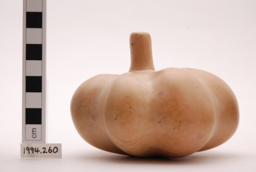 in-the-horniman:This is a soapstone carving of a pumpkin from Kenya. How are you carving yours?