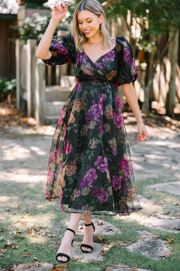 Floral dress tumblr deals