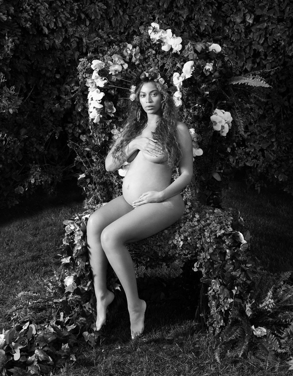 wetheurban:  Beyoncé x Awol Erizku After yesterdays explosive pregnancy announcement,