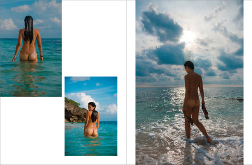 The new issue of Fluffer magazine features a spread of my photos of kozy enjoying a deserted beach o