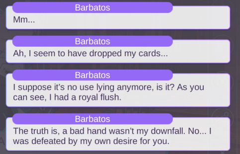 No Thoughts, Head Empty: Just That Thing Barbatos Does Where He Rigs Games Of Chance For Mc