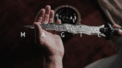 Once Upon a Time Winter Hiatus Survival Meme {Day 13/77}  ↳ Objects » The Dagger » ”I know how to recognize a desperate soul” 