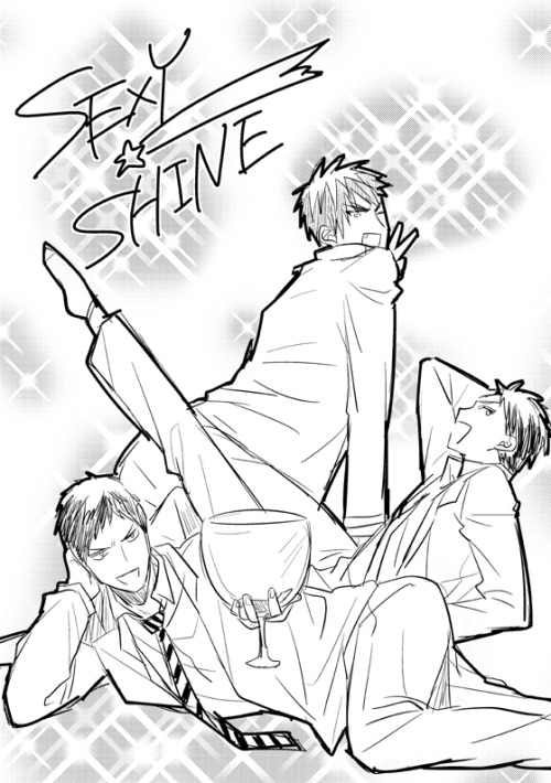 dr-vegapunk:  Kuroko’s present and past lights. The Light Trio by 佐藤 
