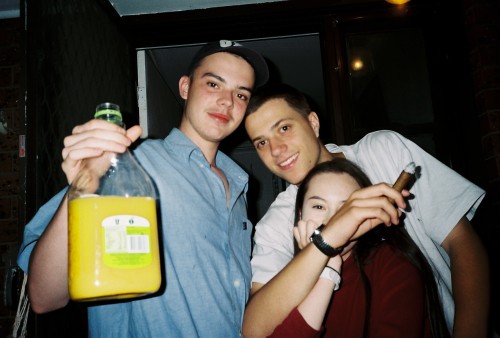 orange juice and cigars