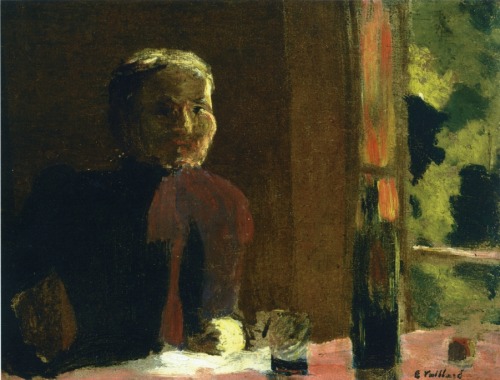 Madame Vuillard at Table, 1888, Edouard Vuillard