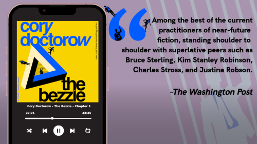 Among the best of the current practitioners of near-future fiction, standing shoulder to shoulder with superlative peers such as Bruce Sterling, Kim Stanley Robinson, Charles Stross, and Justina Robson. —The Washington Post