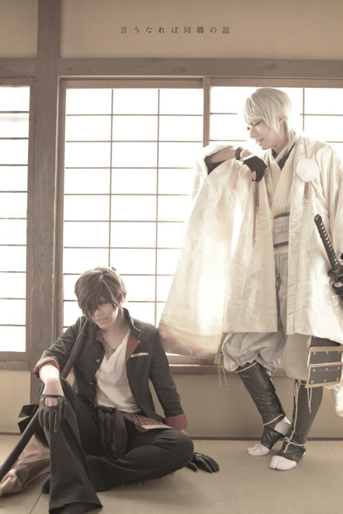 「刀剣乱舞」大倶利伽羅 & 鶴丸国永　Touken Ranbu / Ohkurikara & Tsurumaru kuninaga
大倶利伽羅 = UM, 鶴丸国永 = Ryoko Yamada, photo by 1&3 = Tsunami / 2 = Mr.Kuu